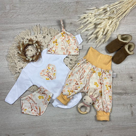 Babyset “autumn flowers”